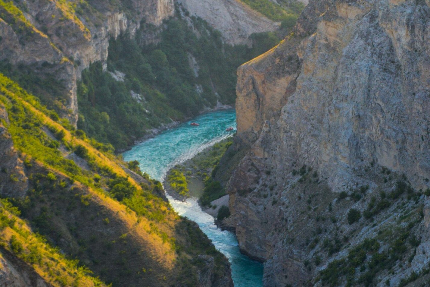 Сулакский каньон бархан Сарыкум